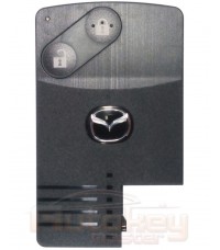 Смарт ключ карта Мазда 5, 6 (Mazda 5, 6) | 2005-2010 | Keyless Go | 433MHz Европа | 2 кнопки | Оригинал