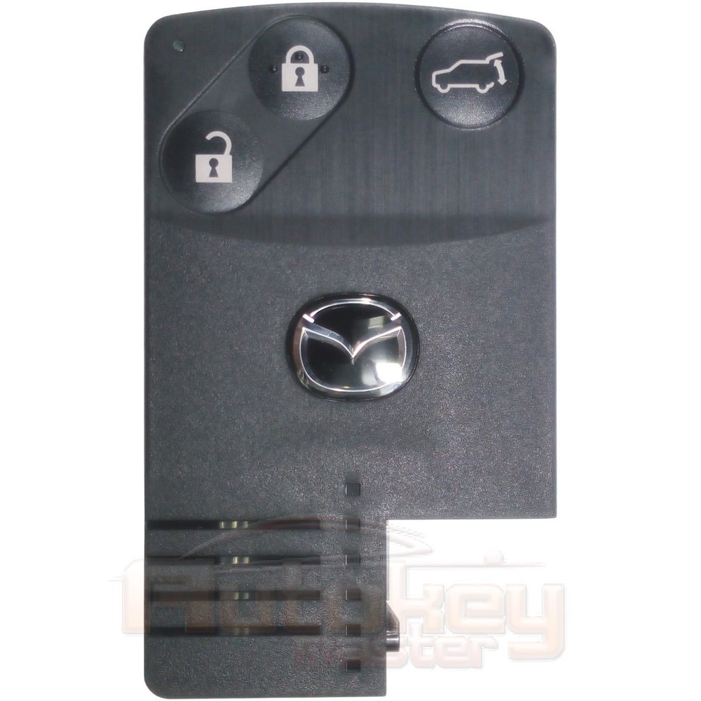 Смарт ключ карта Мазда CX-9 (Mazda CX-9) | 2007-2010 | Keyless Go | 433MHz Европа | 3 кнопки | Оригинал