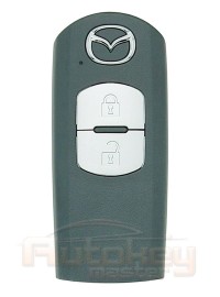 Смарт ключ Мазда 2, 3, 6, СХ-5 (Mazda 2, 3, 6, CX-5) | 2011-2020 | SKE13E-01 | HITAG PRO | 434MHz Европа | 2 кнопки | Оригинал