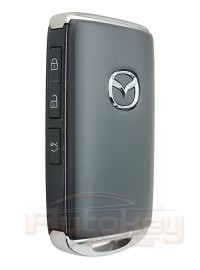 Смарт ключ Мазда 3 (Mazda 3) | 2019-2023 | SKE11E-01 | ATMEL AES 6A | багажник | 433MHz Европа | 3 кнопки | Оригинал