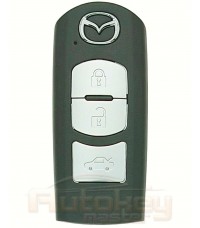 Смарт ключ Мазда 6 (Mazda 6) | 08.2007-10.2012 | 5WK43403D | 5WK43403A | 433MHz Европа | 3 кнопки | Оригинал