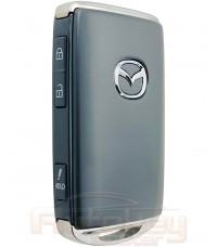 Смарт ключ Мазда 3, CX-30, MX-30 EV (Mazda 3, CX-30, MX-30 EV) | 2019-2023 | SKE11D-01 | ATMEL AES 6A | сигнализация | 315MHz Америка | 3 кнопки | Оригинал
