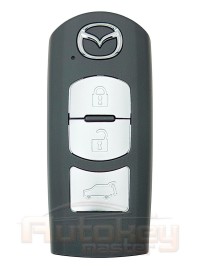 Smart key Mazda CX-5, CX-9 | 2017-2020 | SKE13E-01 | HITAG PRO | 434MHz Europe | 3 buttons | Original