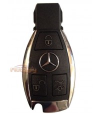 Smart key Mercedes W204, W209, W211 etc | 1997-2015 | "chrome fish" | FBS3 | Recording via IR port | 433MHz Europe | 3 buttons