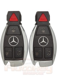 Смарт ключ Мерседес (Mercedes) | 1997-2015 | A2049056002 | FBS3 | ROM 78 | пара 04FC и 0CF4 | 315MHz Америка | 4 кнопки | Оригинал