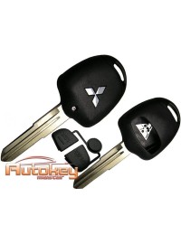 Key shell Mitsubishi Outlander, Lancer, ASX, Grandis, Delica | 2004-2021 | MIT11 | 2 buttons