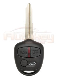 Key Mitsubishi Lancer | 2007-2014 | PCF7936 | MIT11 | 433MHz Europe | 3 buttons | Original