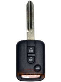 Ключ Ниссан Алмера Классик (Nissan Almera Classic (B10RS)) | 2006-2012 | PCF7936 | NSN14 | 433MHz Европа | 3 кнопки | Оригинал