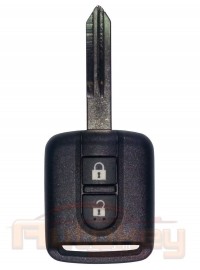 Key Nissan 350Z, Maxima, Murano, X-Trail | 06.2000-2009 | 4D60 | NSN14 | 433MHz Europe | 2 buttons | Original