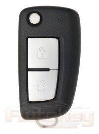 Flip key Nissan Qashqai, Pulsar, X-Trail, Micra | 2013-2021 | TWB1G767 | HITAG AES | NSN14 | 433MHz Europe | 2 buttons | Original