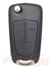 Flip key Opel Vectra C | 2002-2008 | 13.189.118 | PCF 7946 | HU100 | 433MHz Europe | 2 buttons | Original