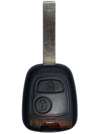 Ключ Пежо 307 (Peugeot 307) | 2001-2004 | PCF7936 | HU83 | 433MHz Европа | 2 кнопки | Оригинал