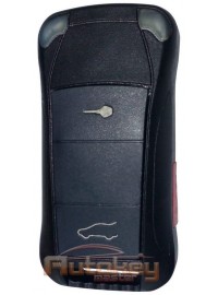 Выкидной ключ Порше Кайен (Porsche Cayenne) | 2007-2010 | PCF 7946 | HU66 | 315MHz Америка | 2 кнопки