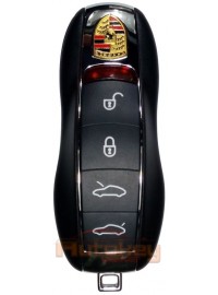 Смарт ключ Порше 911, Бокстер, Кайман (Porsche 911, Boxter, Cayman) | 2011-2016 | 991 637 259 03 | PCF 7945 | Hitag Pro | 434MHz Европа | 4 кнопки | Оригинал