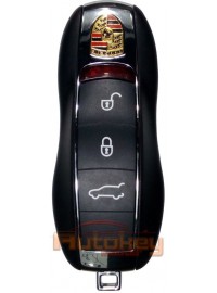 Smart key Porsche Cayenne | 2010-2017 | 7PP 959 753 AJ | PCF 7953 | Keyless Go | 434MHz Europe | 3 buttons | Original