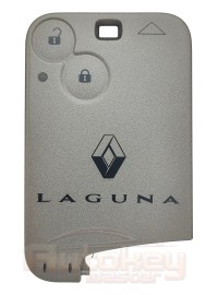 Ключ карта Рено Лагуна II (Renault Laguna II) | 2001-2008 | PCF7947 | 433MHz Европа | 2 кнопки | Оригинал