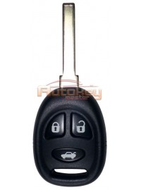 Ключ Сааб 9-3, 9-5 (Saab 9-3, 9-5) | 1999-2003 | saab | HU100 | 433MHz Европа | 3 кнопки | Оригинал