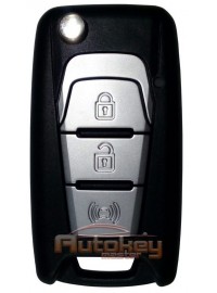 Flip key SsangYong Actyon | 2010-2020 | 4D60x80 | TOY40 | 433MHz Europe | 3 buttons | Original