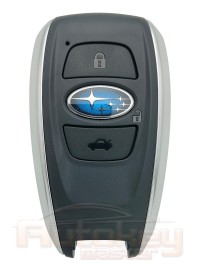 Smart key Subaru BRZ, Forester, Outback, Levorg, WRX | 2017-2023 | DENSO 14AHH | P1=F3 | 314MHz FSK Japan | 3 buttons | Original