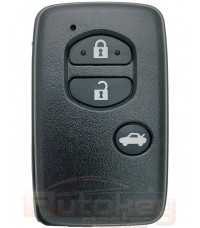 Smart key Subaru Forester, Impreza, BRZ, WRX, XV | 2012-2015 | DENSO 14AER | 433MHz Europe | 3 buttons | Original