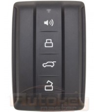 Smart key Tank 500, 700 | 08.2021-2024 | HITAG 3 | 434MHz Europe | 4 buttons | Original