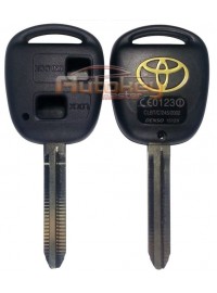 Key shell Toyota Camry, Corolla, Land Cruiser, Rav 4 etc. | 1998-2018 | TOY43 | 2 buttons | Original