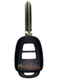 Корпус ключа Тойота Рав 4 и др. модели (Toyota Rav 4 etc.) | 12.2012-2021 | передняя часть корпуса | чип H | P4=39 | TOY43 | 2 кнопки | Оригинал