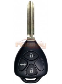 Ключ Тойота Камри (Toyota Camry) | 2006-2010 | 4D67 | TOY43 | 433MHz Европа | 3 кнопки | Оригинал