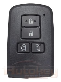 Смарт ключ Тойота Альфард, Велфаер (Toyota Alphard, Vellfire) | 01.2015-2023 | MDL 14FAE | 231451-0120 | P1=A9 | 314MHz FSK Япония | 4 кнопки | Оригинал