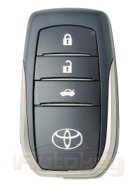 Смарт ключ Тойота Камри (Toyota Camry) | 09.2014-04.2018 | MDL BJ1EW | P1=88 | 433MHz Европа | 3 кнопки | Оригинал