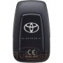 Смарт ключ Тойота Камри (Toyota Camry) | 06.2020-2021 | DENSO 14FCN | P1=A9 | 433MHz Европа | 3 матовые кнопки | Оригинал