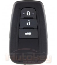 Smart key Toyota Corolla | 06.2016-01.2019 | MDL BT2EW | P1=88 | 433MHz Europe | 3 buttons | Original