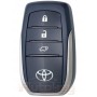 Смарт ключ Тойота Ленд Крузер 200 (Toyota Land Cruiser 200) | 08.2017-08.2019 | MDL BJ2EW | 433MHz Европа | 3 кнопки | Оригинал
