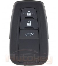 Smart key Toyota Rav 4 | 11.2018-2024 | B2T2K2R | RF430 | 433MHz Europe | 3 buttons | Original