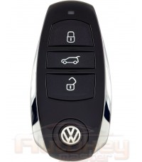 Смарт ключ Фольксваген Туарег (Volkswagen Touareg) | 2009-2018 | 7P6959754AL | PCF 7945AC | 433MHz Европа | 3 кнопки | Оригинал