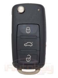 Flip key Volkswagen Touareg, Phaeton | 2003-2009 | HU66 | PCF 7946 | 315MHz America | 4 buttons