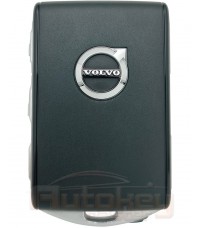 Smart key Volvo XC60, XC90, S90, V90 | 2016-2023 | Texas DST AES | 434MHz Europe | black | 4 chrome buttons | Original