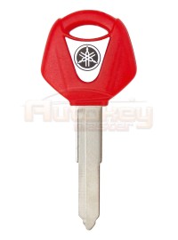 Motorcycle key Yamaha YZF, XJR, FJR, MT, TDM | 2006-2023 | YH35 | with chip space | red